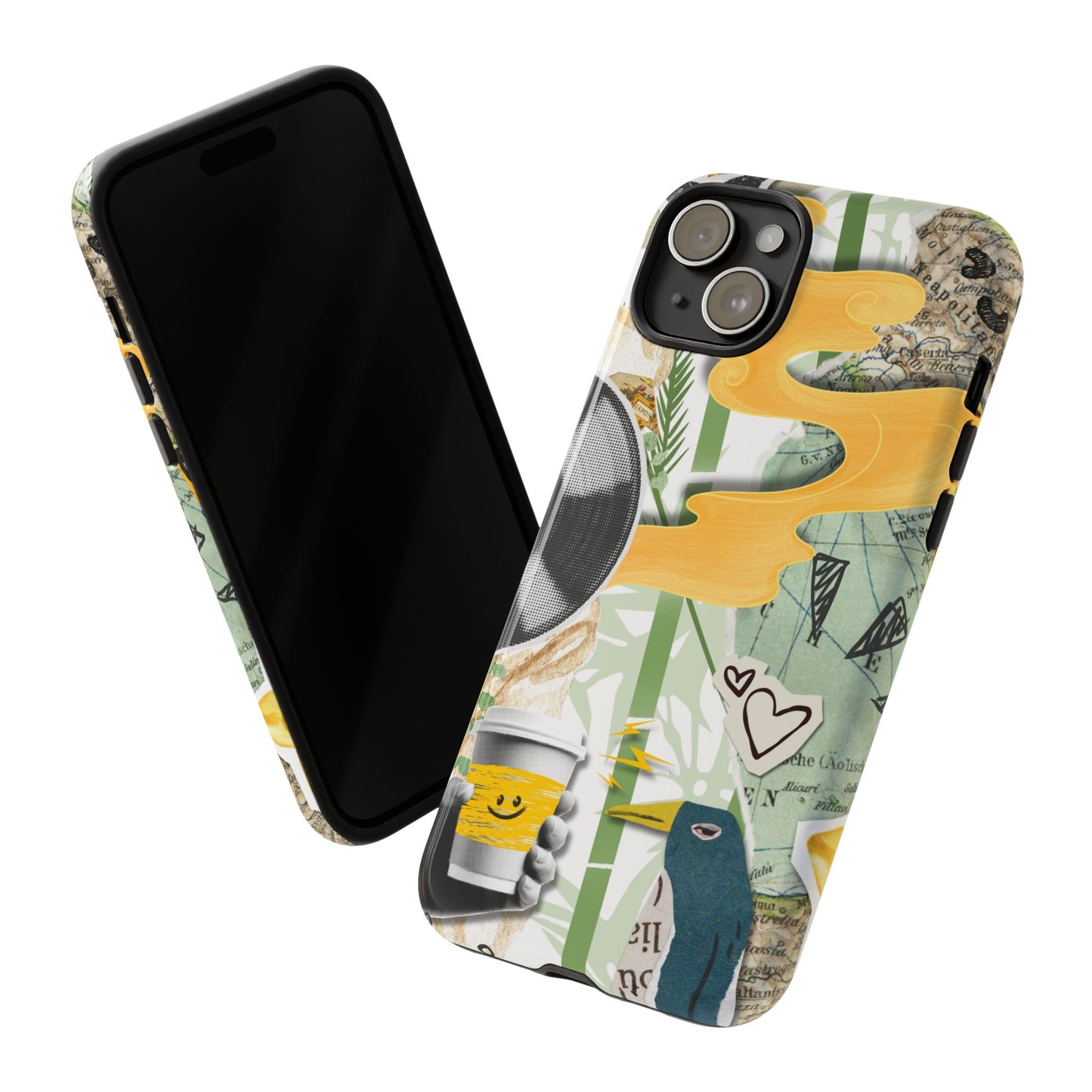 Artistic Phone Case, Unique Cell Phone Cover, Trendy Gifts for Music Lovers, Eco-Friendly Phone Accessory, Stylish Tech Gifts, Cool Cases, Unique Phone Cases