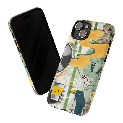 Artistic Phone Case, Unique Cell Phone Cover, Trendy Gifts for Music Lovers, Eco-Friendly Phone Accessory, Stylish Tech Gifts, Cool Cases, Unique Phone Cases