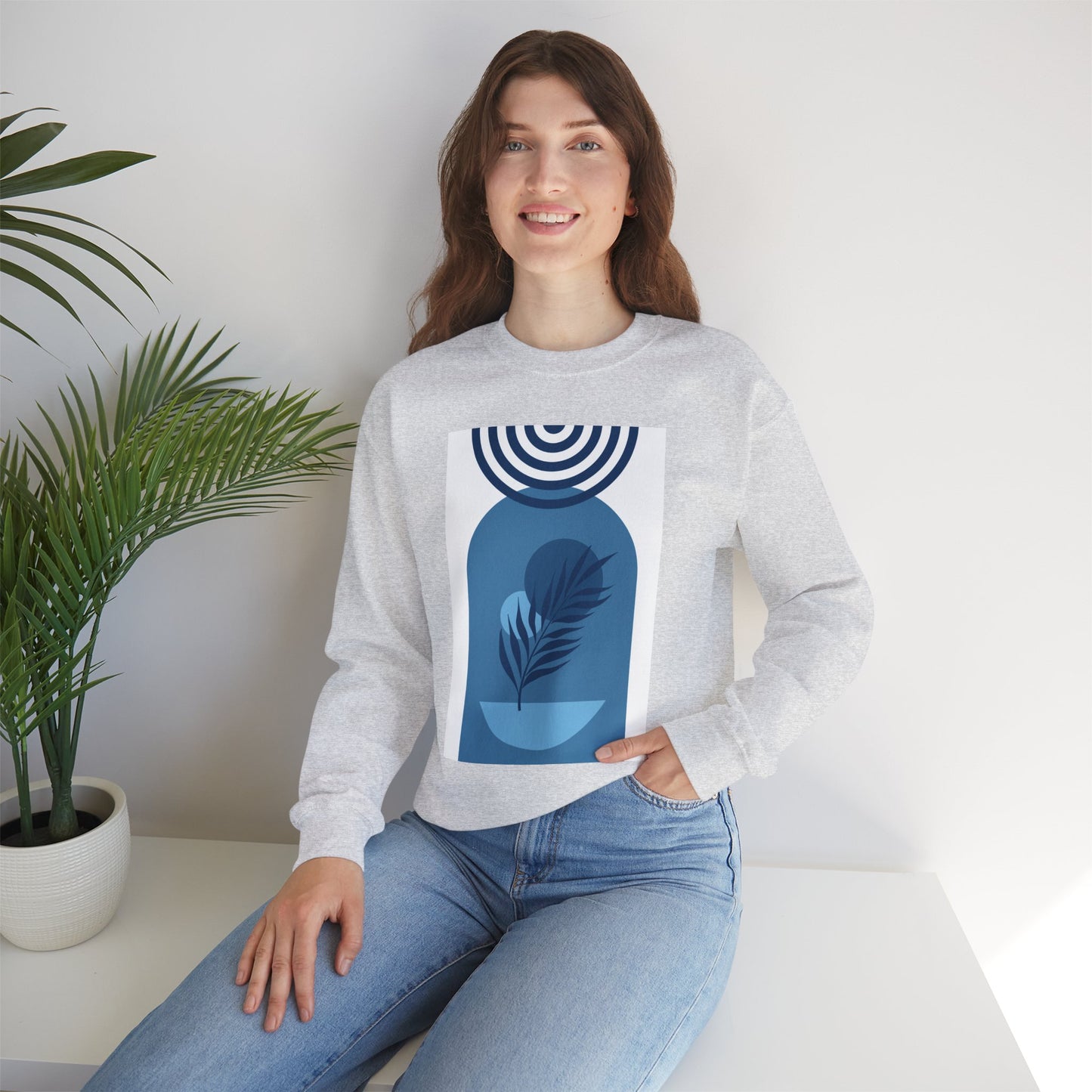 Nature-Inspired Artistic Crewneck Sweatshirt, Cozy Unisex Sweatshirt for Nature Lovers, Ideal Gift for Birthdays, Home Decor, Plant [...]