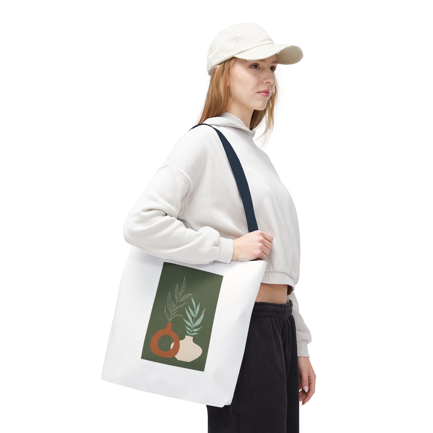Stylish AOP Tote Bag, Eco-Friendly Shopping Bag, Reusable Carryall, Art Print Handbag, Gift for Her