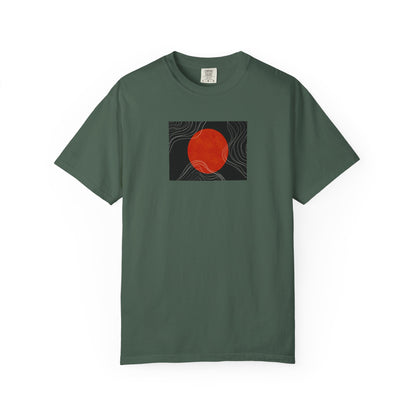 Sunset Vibes Unisex T-Shirt, Casual Summer Tee, Bohemian Shirt, Gift for Art Lovers, Men's and Women's Fashion