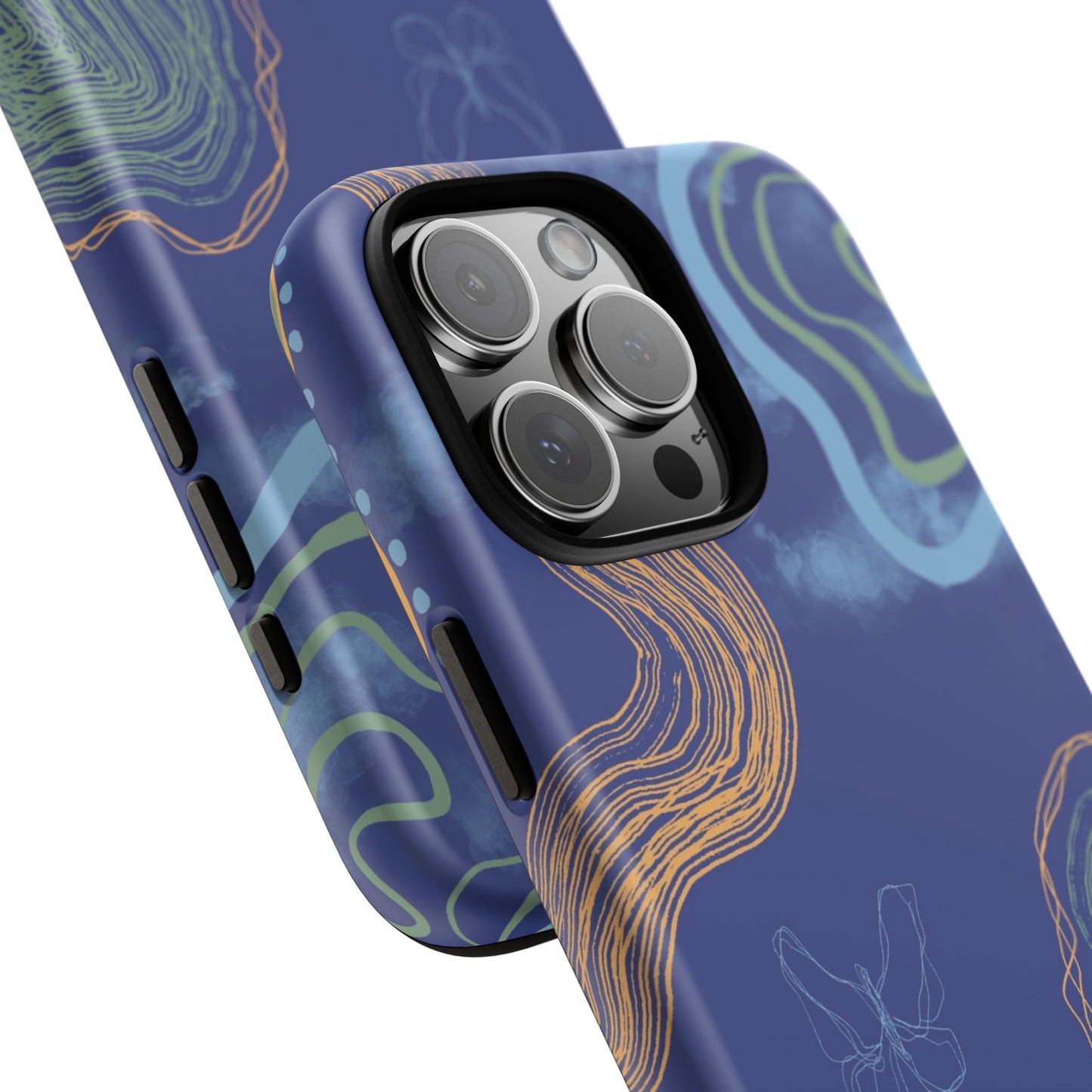 Artistic Phone Case, Abstract Phone Cover, Gift for Her, Modern Design, Boho Phone Case, Unique Phone Accessories