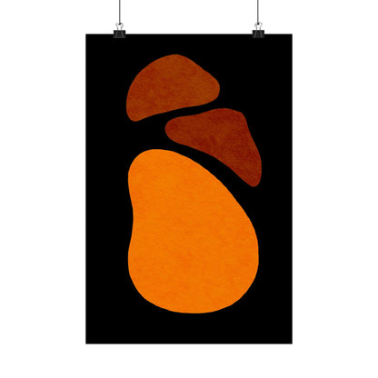 Modern Abstract Matte Vertical Posters, Minimalist Wall Art, Boho Decor, Home Office Artwork, Gift for Art Lovers