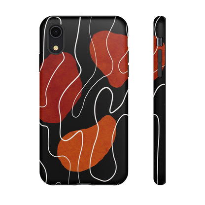 Stylish Phone Case with Abstract Design, Tough Cases for Modern Life, Trendy Phone Accessory, Unique Gift Idea, Holiday Present