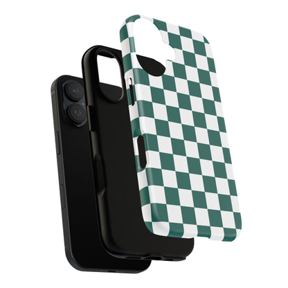 Stylish Checkered Phone Case, Protective Cover, Unique Gift, Trendy Accessory, Customizable Design, Ideal for All Ages