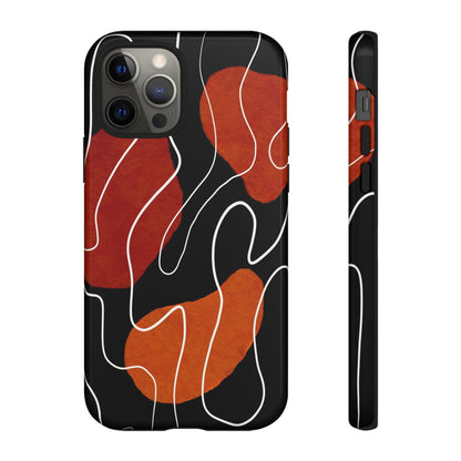 Stylish Phone Case with Abstract Design, Tough Cases for Modern Life, Trendy Phone Accessory, Unique Gift Idea, Holiday Present