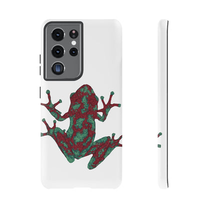Frog Phone Case, Tough Cases, Eco-Friendly Phone Accessories, Unique Gifts for Nature Lovers, Cute Frog Design