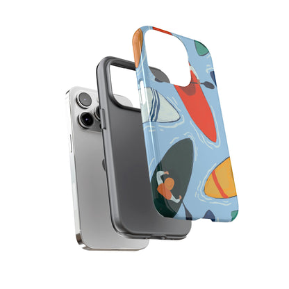 Kayak Phone Case - Tough Cases for Outdoor Enthusiasts, Birthday Gifts, Adventure Gear, Kayaking Accessories, Nature Lover Decor, Artsy Phone Cases