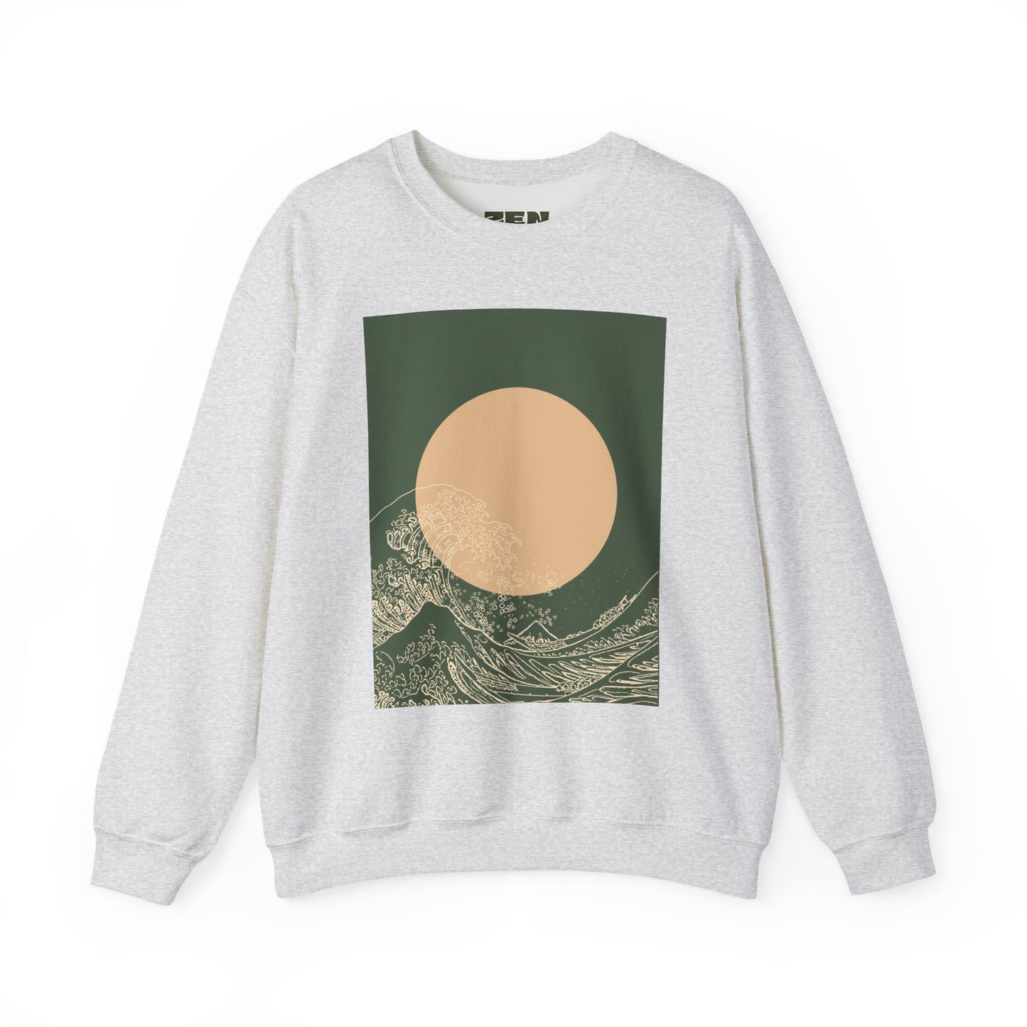 Nature-Inspired Unisex Crewneck Sweatshirt, Cozy Casual Wear, Gift for Outdoor Lovers, Perfect for Fall and Winter