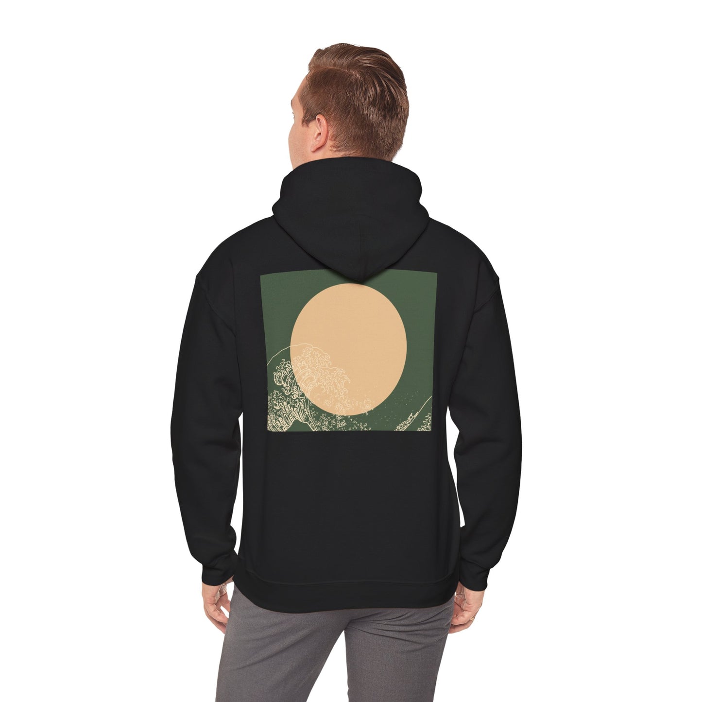 Zen Frog Unisex Hoodie | Relaxed Fashion, Cozy Sweatshirt, Unique Gift, Chill Vibes, Spring and Summer Style