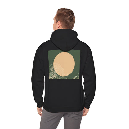 Zen Frog Unisex Hoodie | Relaxed Fashion, Cozy Sweatshirt, Unique Gift, Chill Vibes, Spring and Summer Style