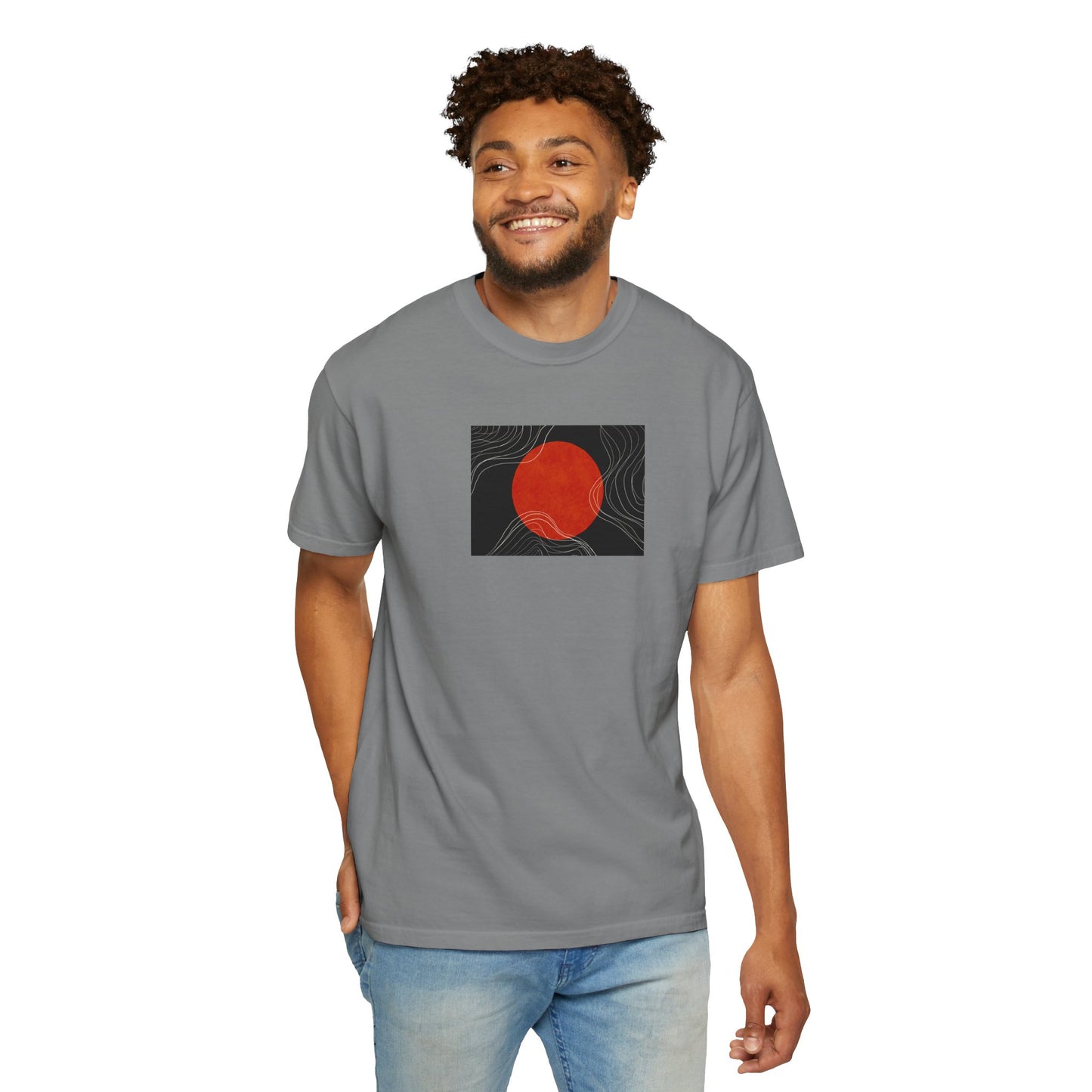 Sunset Vibes Unisex T-Shirt, Casual Summer Tee, Bohemian Shirt, Gift for Art Lovers, Men's and Women's Fashion