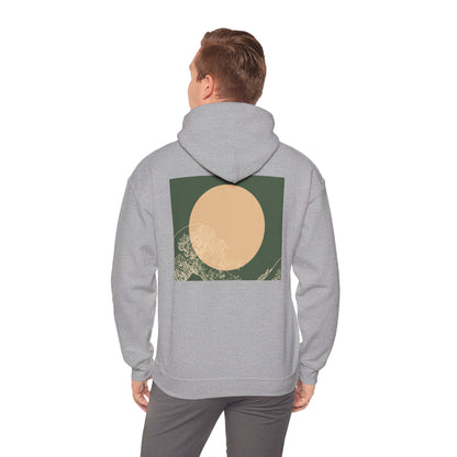 Zen Frog Unisex Hoodie | Relaxed Fashion, Cozy Sweatshirt, Unique Gift, Chill Vibes, Spring and Summer Style