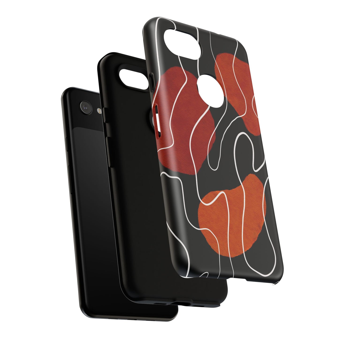 Stylish Phone Case with Abstract Design, Tough Cases for Modern Life, Trendy Phone Accessory, Unique Gift Idea, Holiday Present