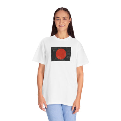 Sunset Vibes Unisex T-Shirt, Casual Summer Tee, Bohemian Shirt, Gift for Art Lovers, Men's and Women's Fashion