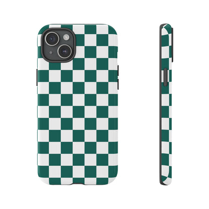 Stylish Checkered Phone Case, Protective Cover, Unique Gift, Trendy Accessory, Customizable Design, Ideal for All Ages