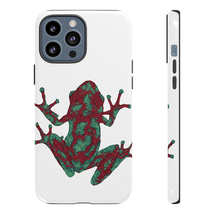 Frog Phone Case, Tough Cases, Eco-Friendly Phone Accessories, Unique Gifts for Nature Lovers, Cute Frog Design