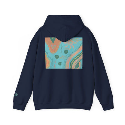 Chic Abstract Art Hoodie for Comfort & Style, Unisex Pullover, Cozy Sweatshirt, Trendy Gift for Art Lovers, Casual Outfit Must-Have