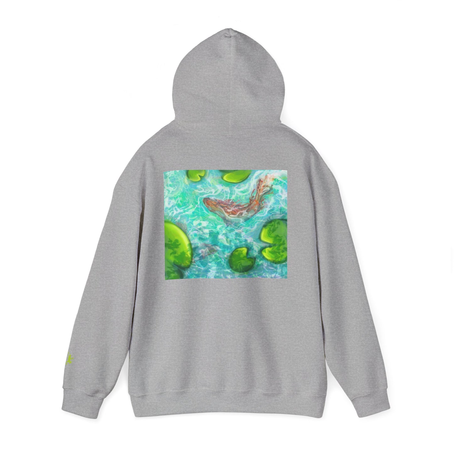 Nature-Inspired Unisex Hooded Sweatshirt, Comfortable Pullover, Casual Clothing, Eco-Friendly Gift, Chill Vibe Hoodie, Relaxing Outfit