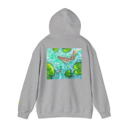 Nature-Inspired Unisex Hooded Sweatshirt, Comfortable Pullover, Casual Clothing, Eco-Friendly Gift, Chill Vibe Hoodie, Relaxing Outfit