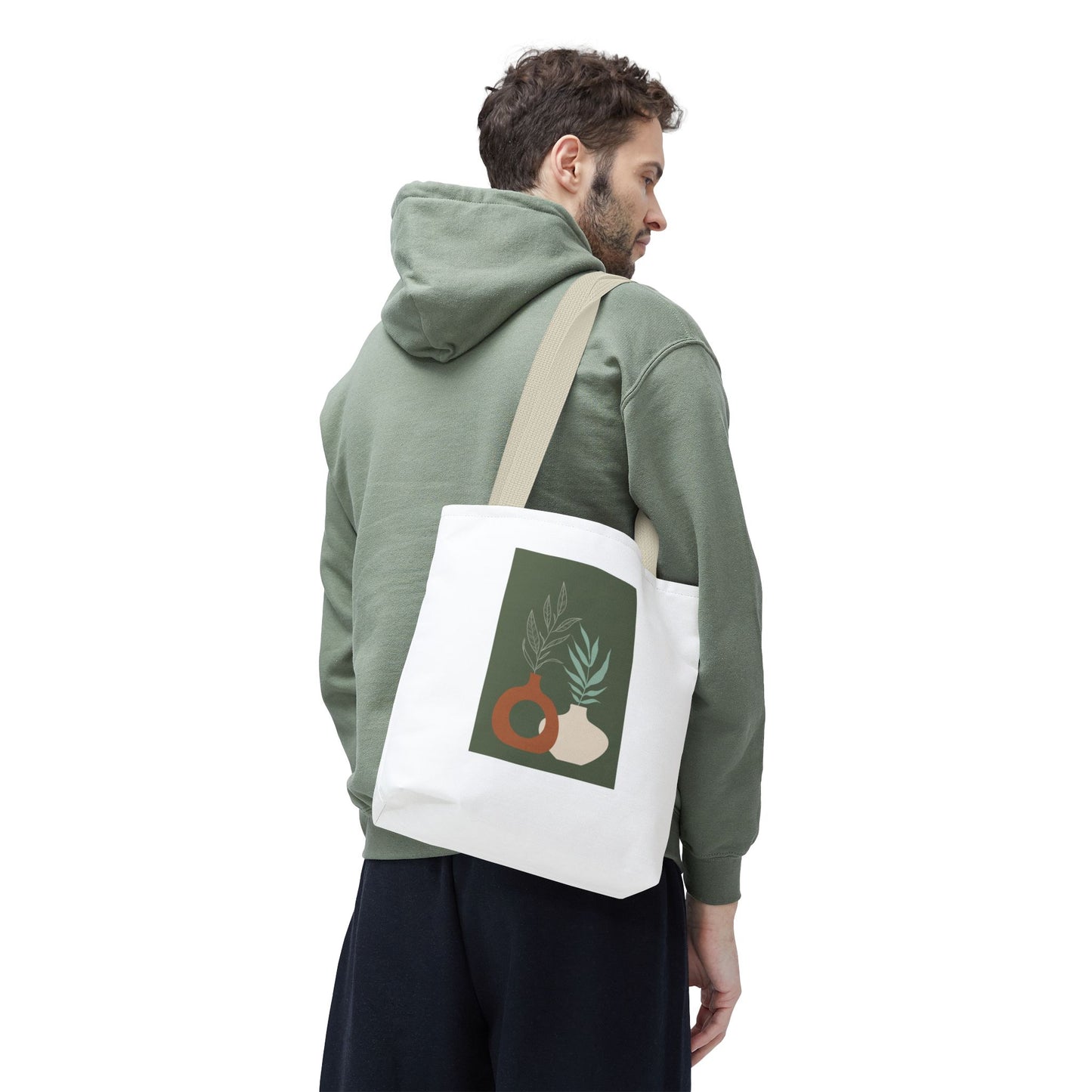 Stylish AOP Tote Bag, Eco-Friendly Shopping Bag, Reusable Carryall, Art Print Handbag, Gift for Her