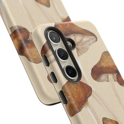 Mushroom Phone Case - Nature Lover, Eco-Friendly Gift, Cute Cell Phone Cover, Aesthetic Tech Accessory, Unique Fall Decor, Artsy Phone Cases, Cute, Gift for Her, Nature-inspired Designs, Durable Cases