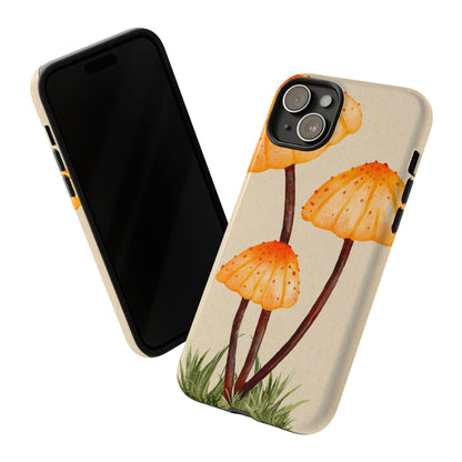 Mushroom Phone Case, Tough Cases for Nature Lovers, Unique Phone Covers, Gifts for Eco Enthusiasts, Fun Protective Cases