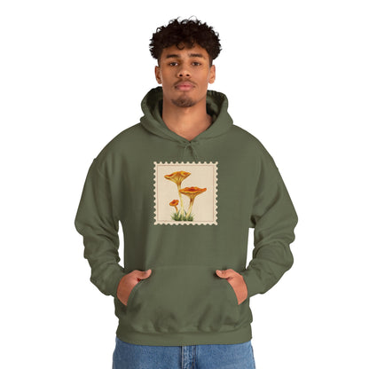 Botanical Print Hoodie, Cozy Sweatshirt, Nature Lover Gift, Comfortable Casual Wear, Fall Fashion, Unisex Hoodie, Comfy Mushroom Hoodie, Nature Vibes, Perfect for Fall
