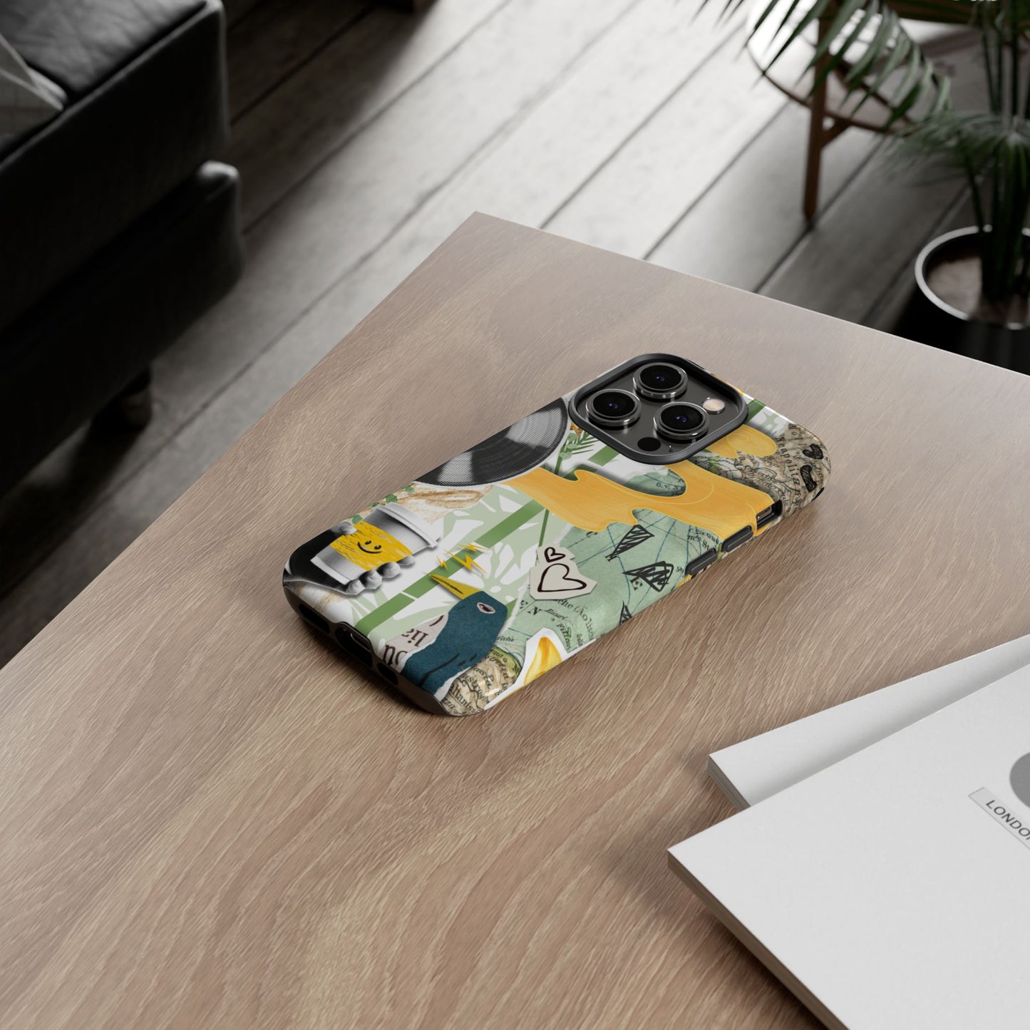 Artistic Phone Case, Unique Cell Phone Cover, Trendy Gifts for Music Lovers, Eco-Friendly Phone Accessory, Stylish Tech Gifts, Cool Cases, Unique Phone Cases