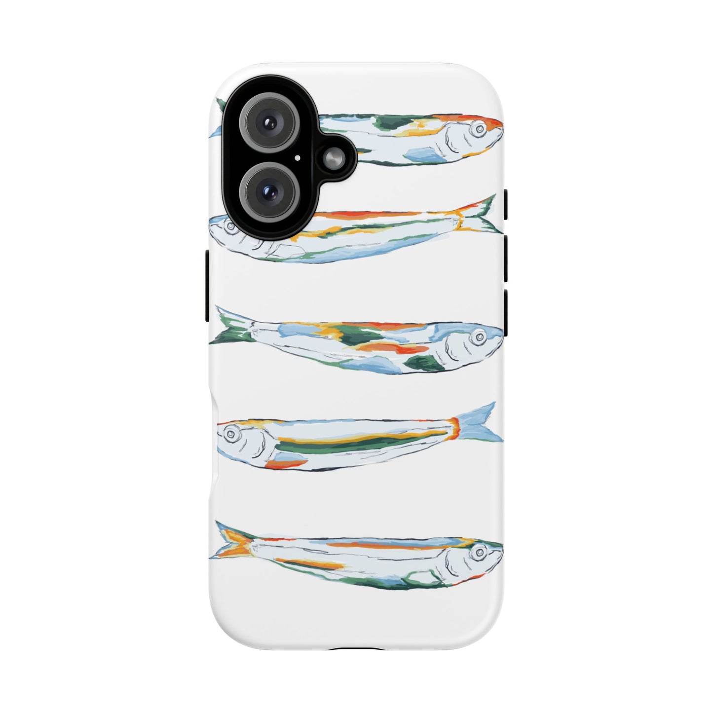 Tough Cases – Artistic Fish Design Phone Case, Unique Gift for Aquatic Lovers, Perfect for Birthdays, Holidays, and Everyday Use, Quirky Cases, Fun Phone Cases