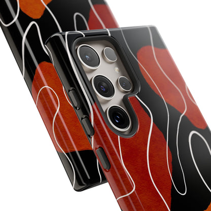 Stylish Phone Case with Abstract Design, Tough Cases for Modern Life, Trendy Phone Accessory, Unique Gift Idea, Holiday Present