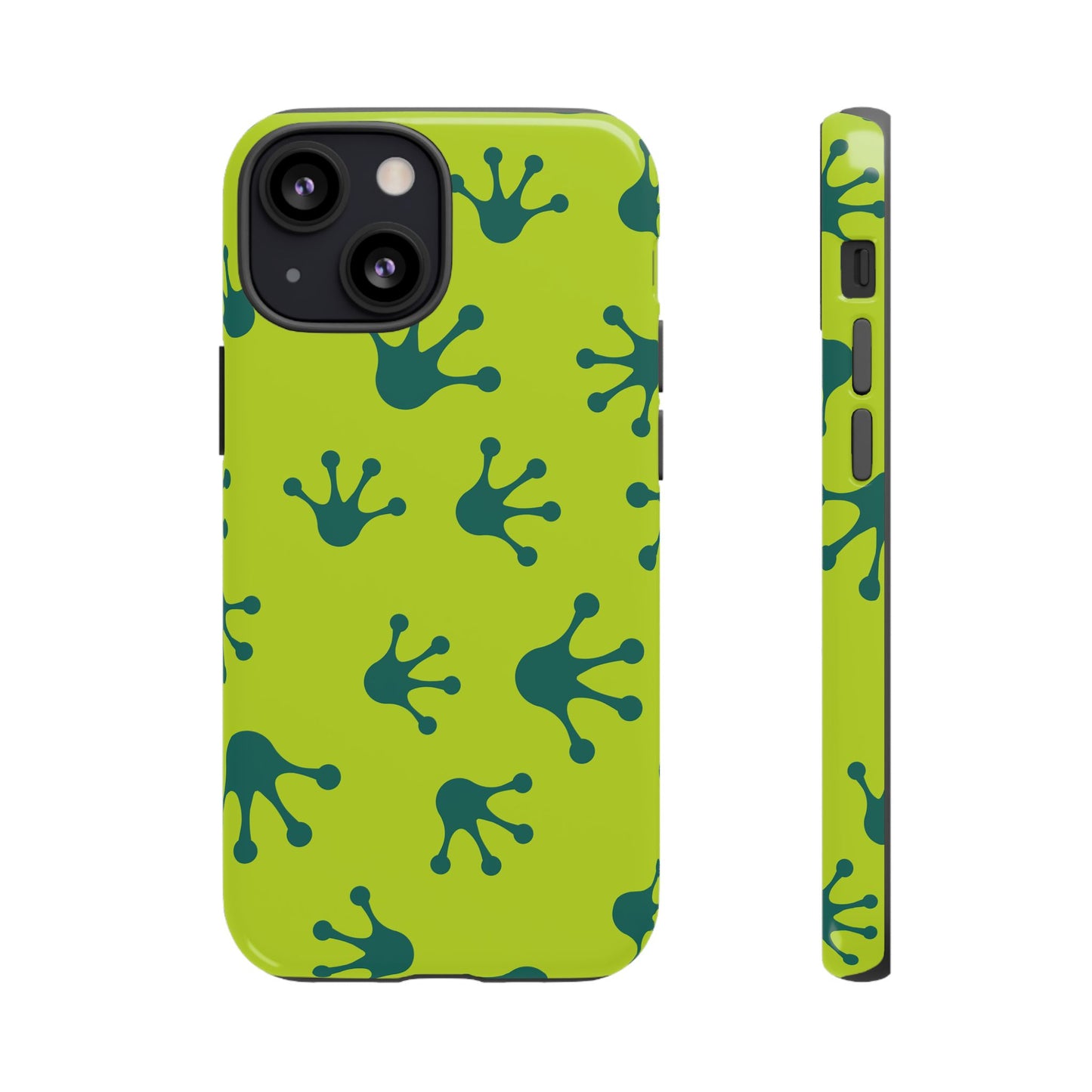 Frog Pattern Phone Case, Fun and Colorful Phone Cover, Durable Phone Protection, Gifts for Nature Lovers, Unique Accessory