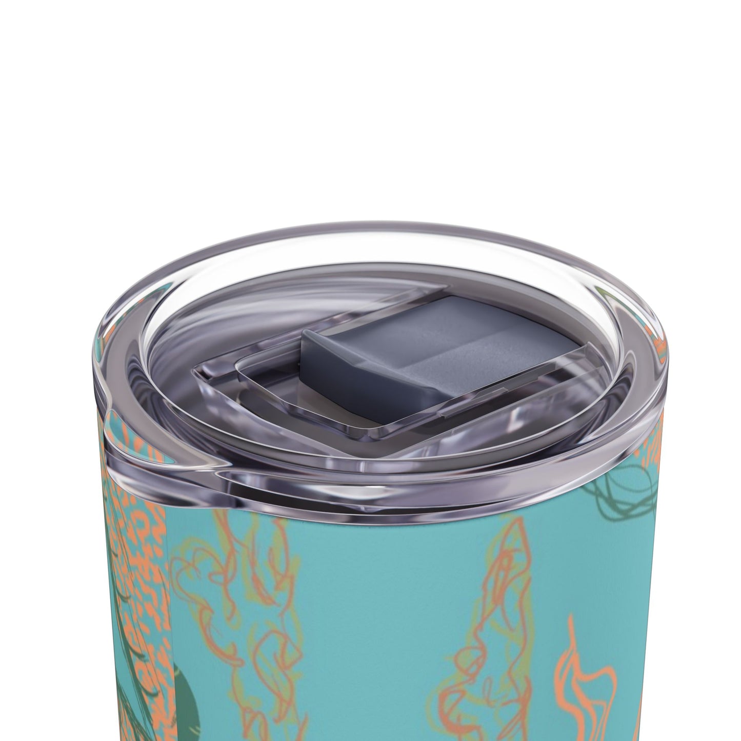 Vibrant Skinny Tumbler, Colorful Drinkware, Reusable Travel Mug, Eco-friendly Gift, Summer Hydration Cup, Stylish Beverage Container
