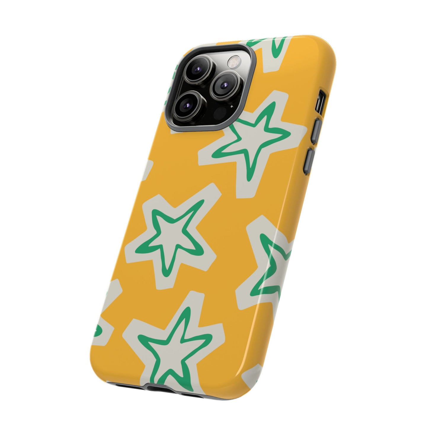 Retro Star Pattern Phone Case | Tough Cases, Colorful Cover for Phones, Phone Accessories, Gift for Her, Trendy Cases