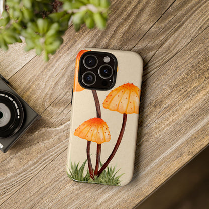Mushroom Phone Case, Tough Cases for Nature Lovers, Unique Phone Covers, Gifts for Eco Enthusiasts, Fun Protective Cases