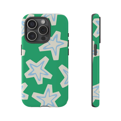 Retro Star Pattern Phone Case | Tough Cases, Colorful Cover for Phones, Phone Accessories, Gift for Her, Trendy Cases