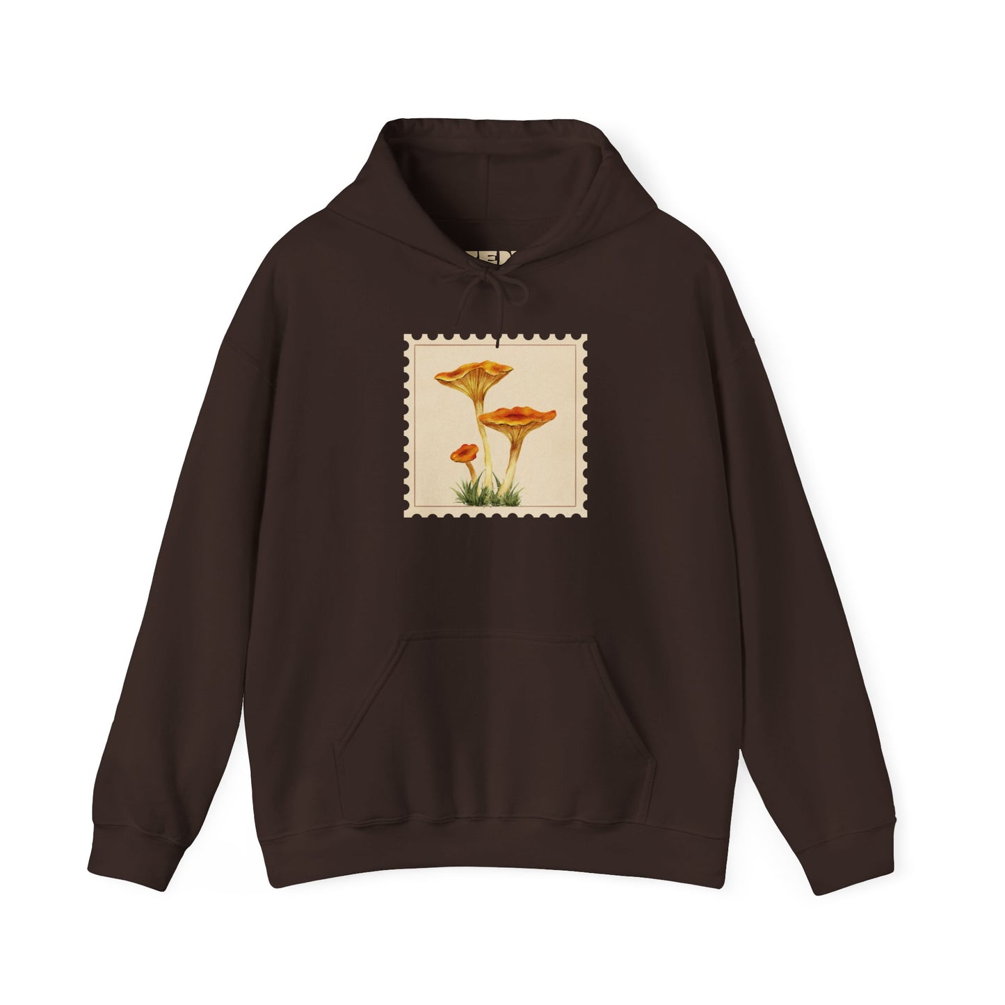 Botanical Print Hoodie, Cozy Sweatshirt, Nature Lover Gift, Comfortable Casual Wear, Fall Fashion, Unisex Hoodie, Comfy Mushroom Hoodie, Nature Vibes, Perfect for Fall