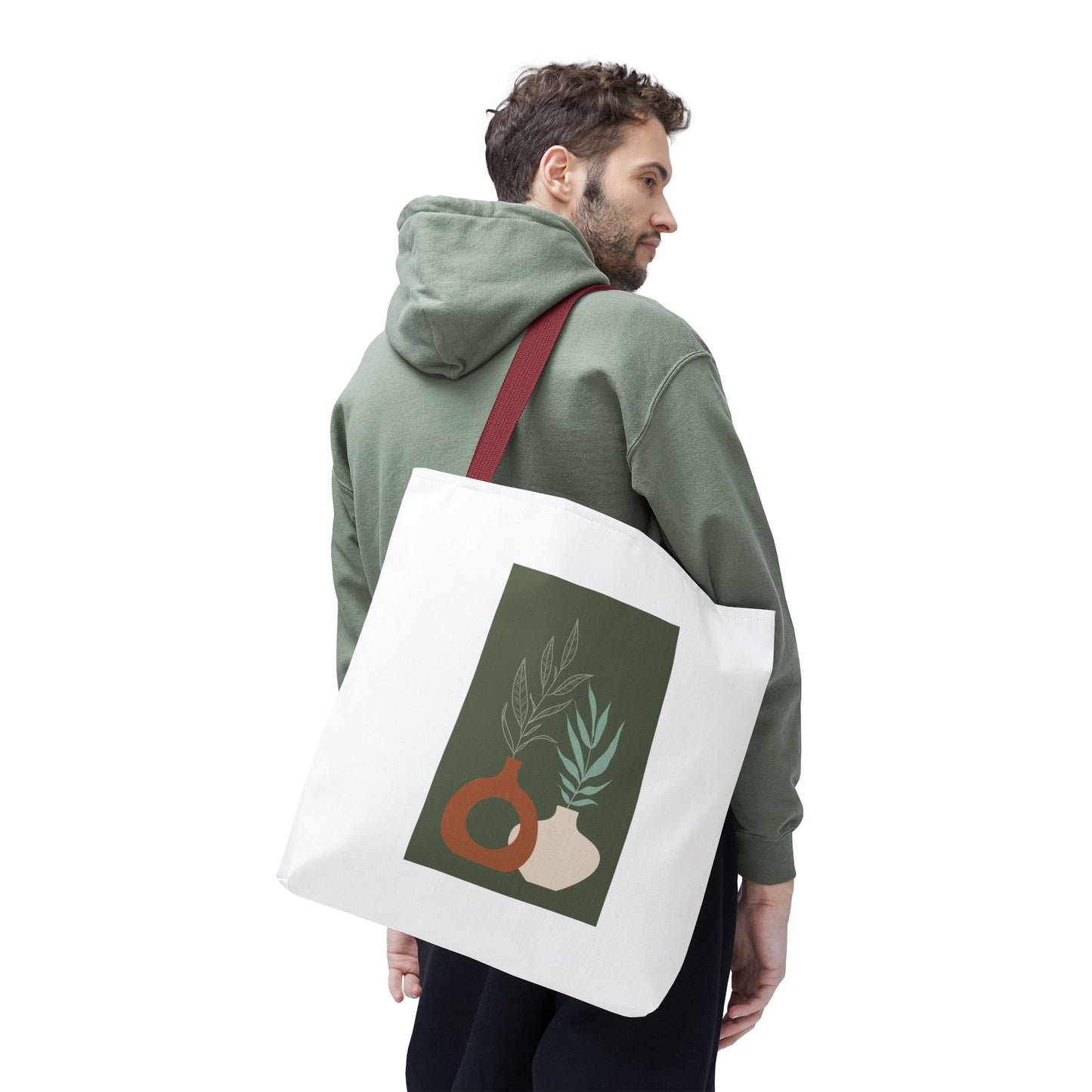 Stylish AOP Tote Bag, Eco-Friendly Shopping Bag, Reusable Carryall, Art Print Handbag, Gift for Her
