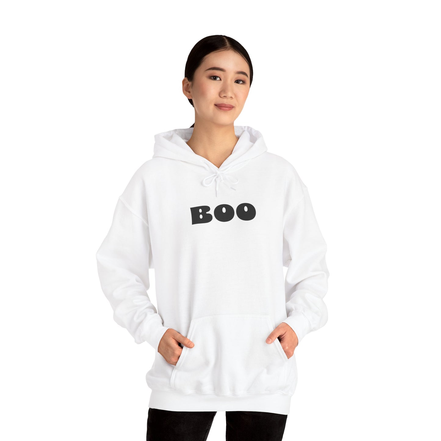 Painted Ghosts Pullover | Halloween Ghost Hoodie, Unisex Boo Sweatshirt, Spooky Gift for Fall, Cozy Halloween Apparel, Ghost Lover Hoodie, Perfect for Spooky Season