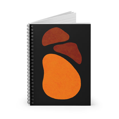 Stylish Ruled Spiral Notebook - Artistic Design, Unique Gifts, Journaling, Writing, Back to School, Gift for Her