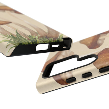 Mushroom Phone Case - Nature Lover, Eco-Friendly Gift, Cute Cell Phone Cover, Aesthetic Tech Accessory, Unique Fall Decor, Artsy Phone Cases, Cute, Gift for Her, Nature-inspired Designs, Durable Cases