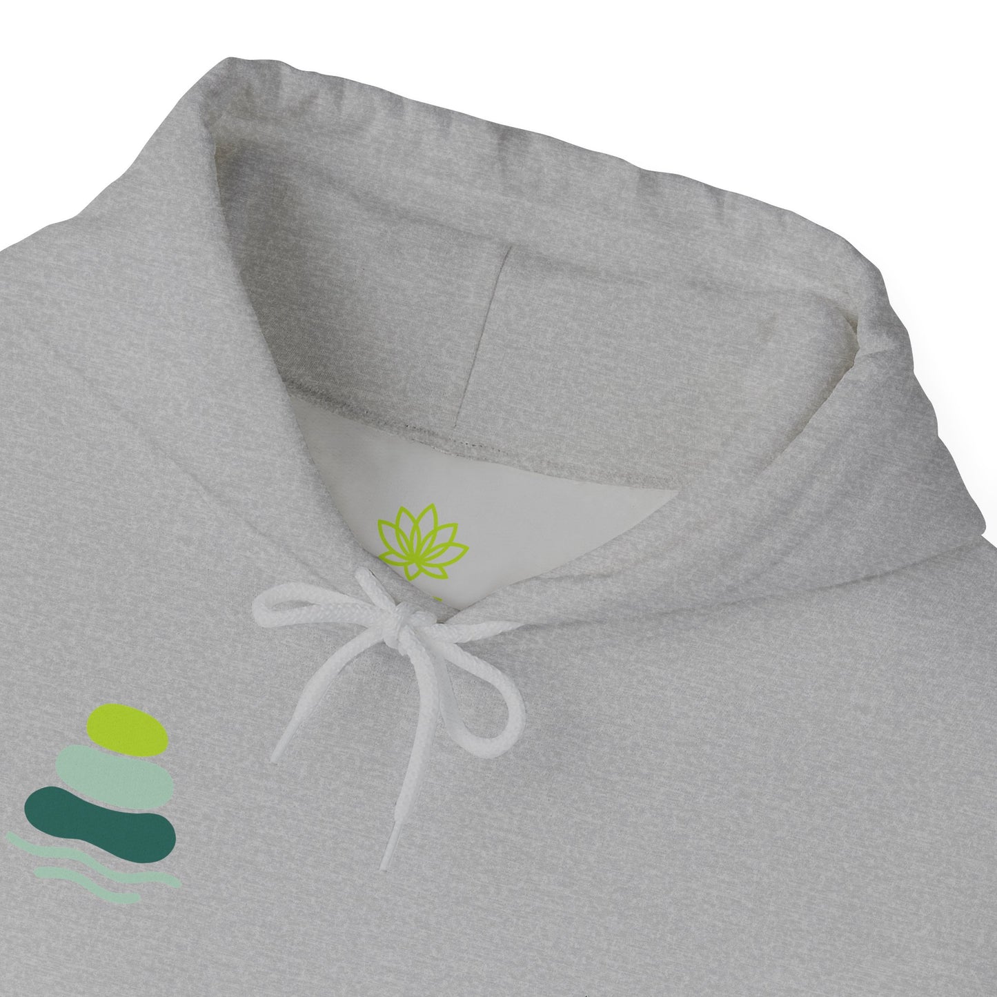 Nature-Inspired Unisex Hooded Sweatshirt, Comfortable Pullover, Casual Clothing, Eco-Friendly Gift, Chill Vibe Hoodie, Relaxing Outfit