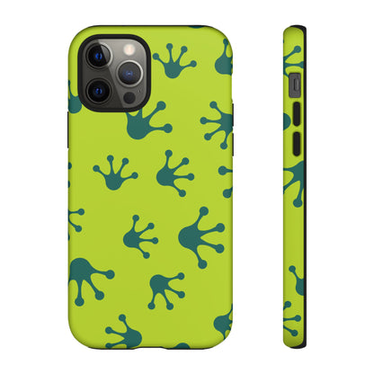 Frog Pattern Phone Case, Fun and Colorful Phone Cover, Durable Phone Protection, Gifts for Nature Lovers, Unique Accessory