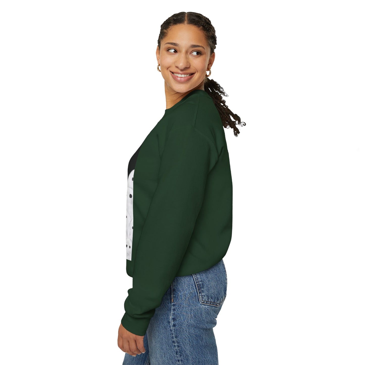 Painted Ghosts Crewneck | Cozy Sweatshirt, Perfect for Halloween, Fall, and Spooky Season