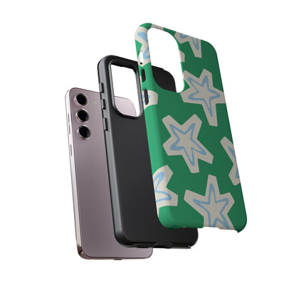 Retro Star Pattern Phone Case | Tough Cases, Colorful Cover for Phones, Phone Accessories, Gift for Her, Trendy Cases