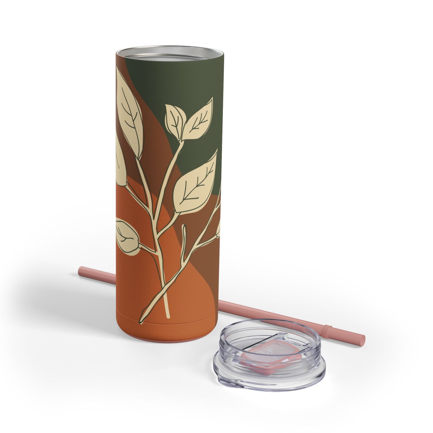 Autumn Leaves Tumbler, Fall Travel Mug, Eco-Friendly Drinkware, Perfect for Gifts, Seasonal Decor, 20oz Skinny Cup