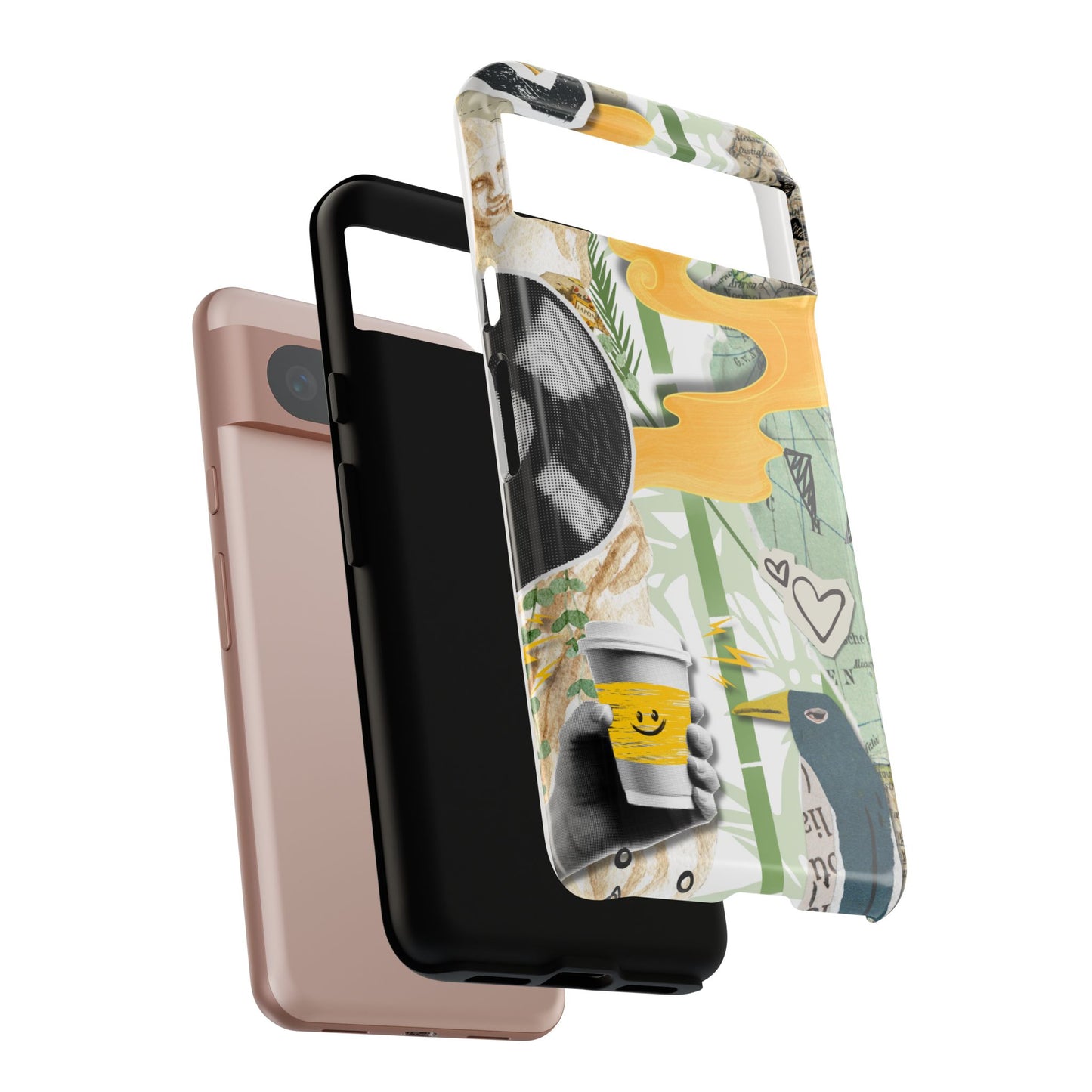 Artistic Phone Case, Unique Cell Phone Cover, Trendy Gifts for Music Lovers, Eco-Friendly Phone Accessory, Stylish Tech Gifts, Cool Cases, Unique Phone Cases