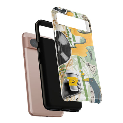 Artistic Phone Case, Unique Cell Phone Cover, Trendy Gifts for Music Lovers, Eco-Friendly Phone Accessory, Stylish Tech Gifts, Cool Cases, Unique Phone Cases