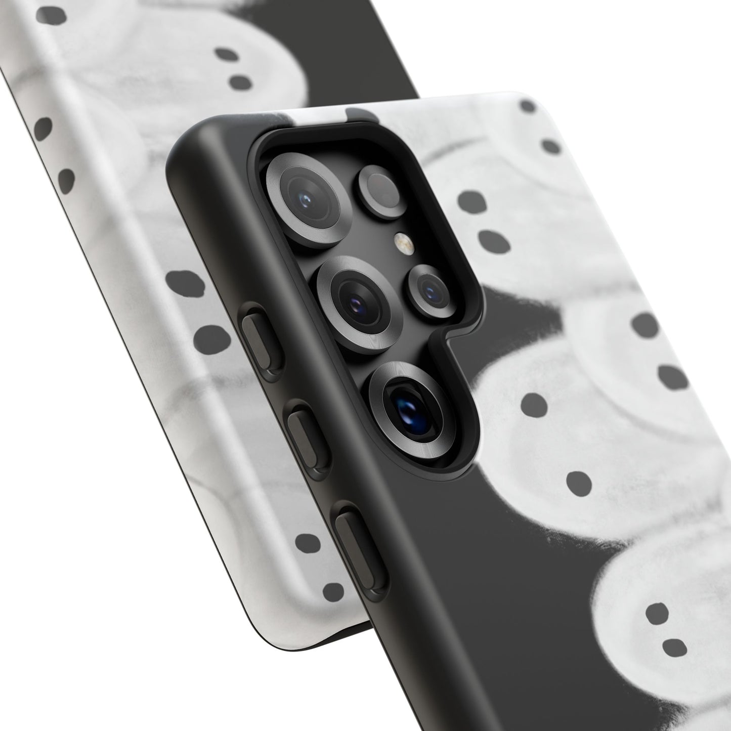 Painted Ghosts Phone Case | Ghostly Tough Phone Case for Spooky Style, Halloween Gift, Phone Cover, Ghost Theme, Unique Accessory, Spooky Season, Viral Painted Ghosts Inspired Design