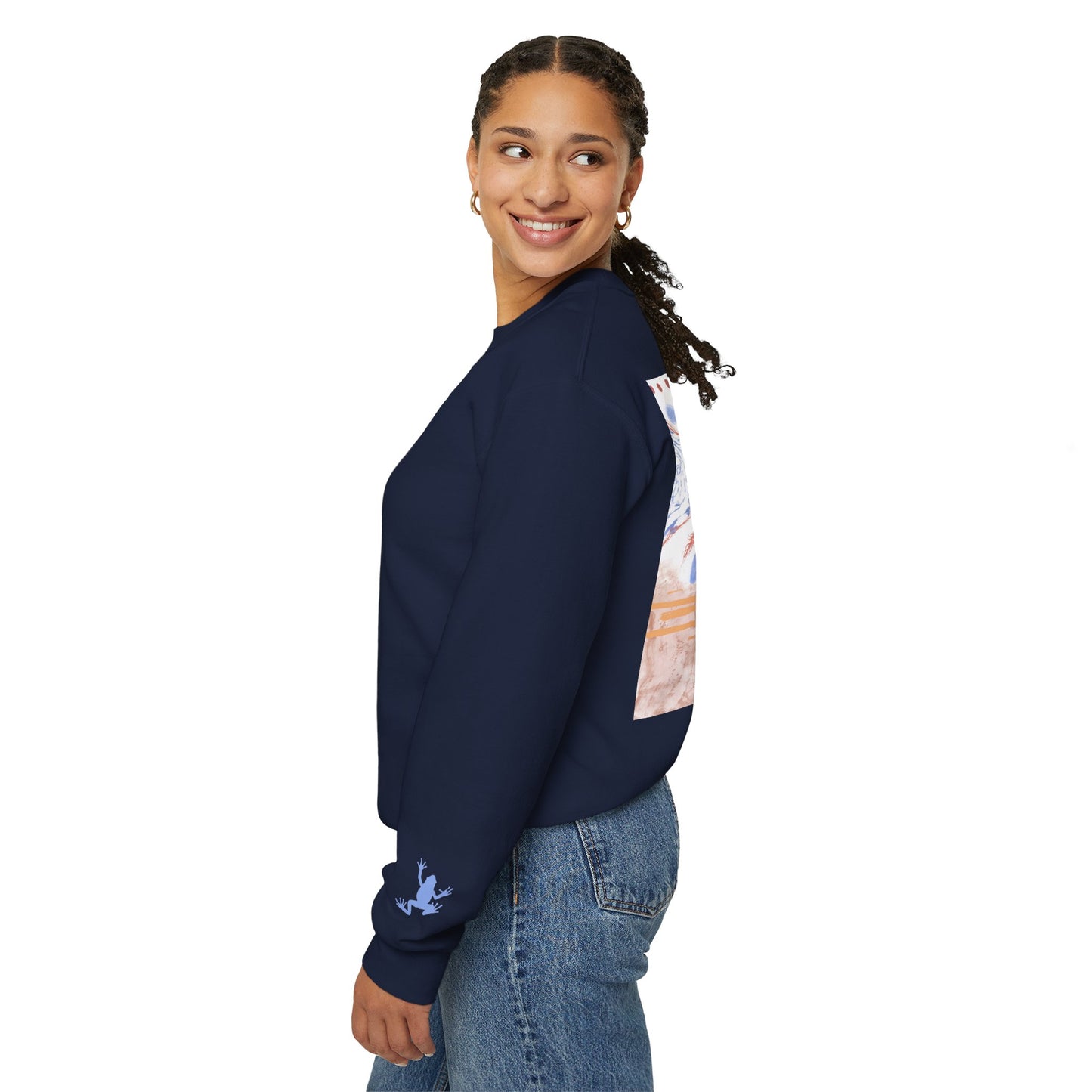Artistic Unisex Crewneck Sweatshirt - Cozy Comfort, Colorful Designs, Gifts for Art Lovers, Relaxing Vibes, Everyday Wear, Unique Style